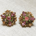 Vintage Avon Rhinestone Clip On Earrings