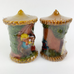Vintage Germany Gunter Kerzen German Carved Handbemalt  Hand Painted Candle