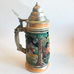 Vintage German Beer Stein Mug GERMANY 3D Raised