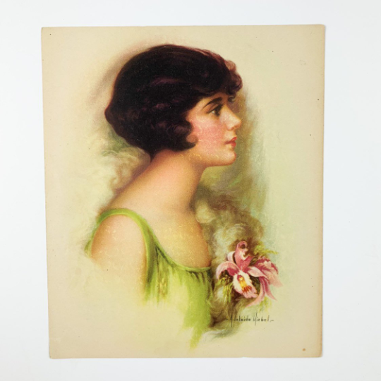 Early 1900's Getlach Barkliw Print Adelaide Siebel Sweetest Girl I know