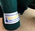 Disneyland Pendleton Woolen Mills- BEAR -Made by Nancy Southerland- Holmes SIGNED