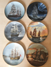 Legendary Ships Of The Seas Plates Royal Cornwall Calhoun's Collectors Society Set 10