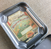 Vintage McCook Field Tin Travel Alarm Clock Spirit of St. Louis Expired
