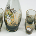 Vintage Bohemian Czech Gold Gilded Aperitif Glass Set