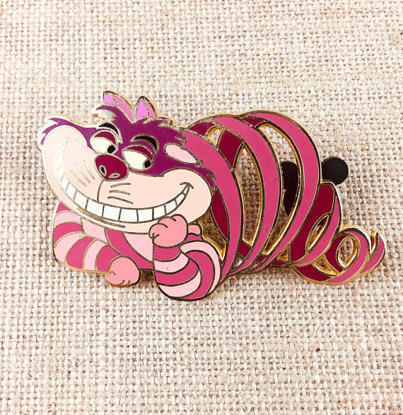 Disney Alice in Wonderland Cheshire Cat Invisible Jumbo Pin Limited Edition 500