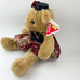 Vintage Dakin Bear Rosyln Top Hat Dress Plush Animal Toy