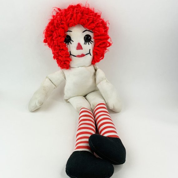 Vintage Raggedy Ann  Doll