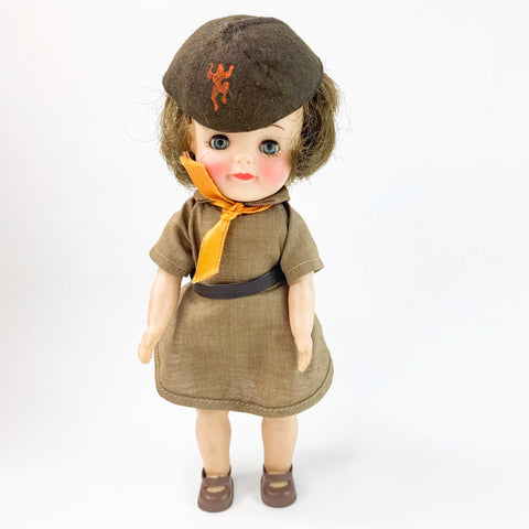 Vintage Effanbee 1965 Girl Scout Brownie Doll