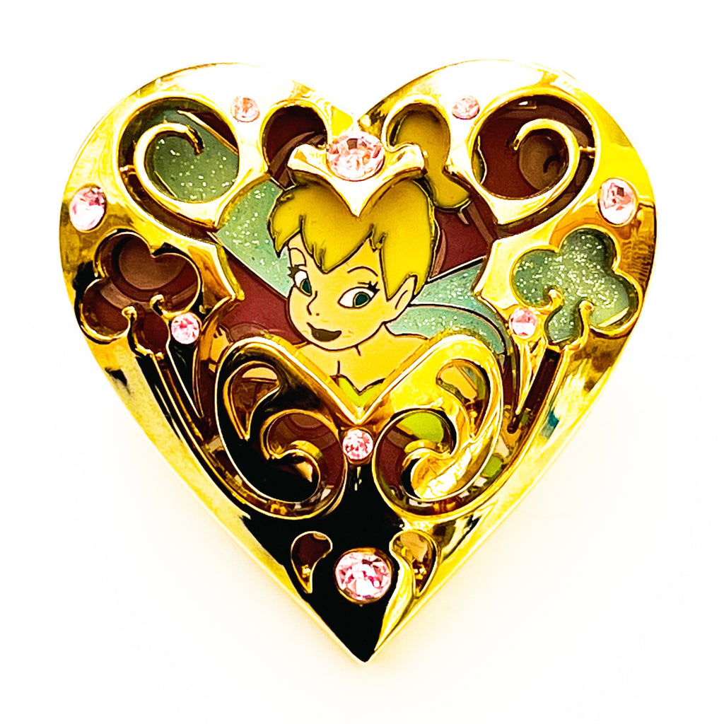 Disney Tinker Bell Birthstone Collection February Hinged Pin