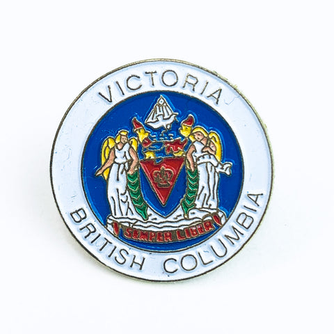 Vintage Victoria British Columbia Lapel Pin