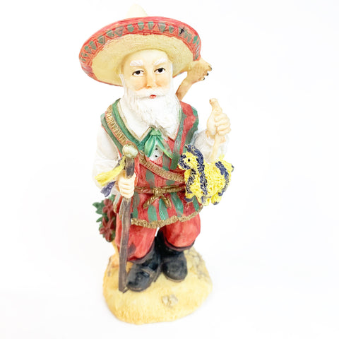 The International Santa Claus Collection 1993 Pancho Navidad Mexico Figurine