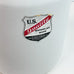 US Quality White And Black Trim Enameled Ware 4 qt. Pitcher. US Stamping Co