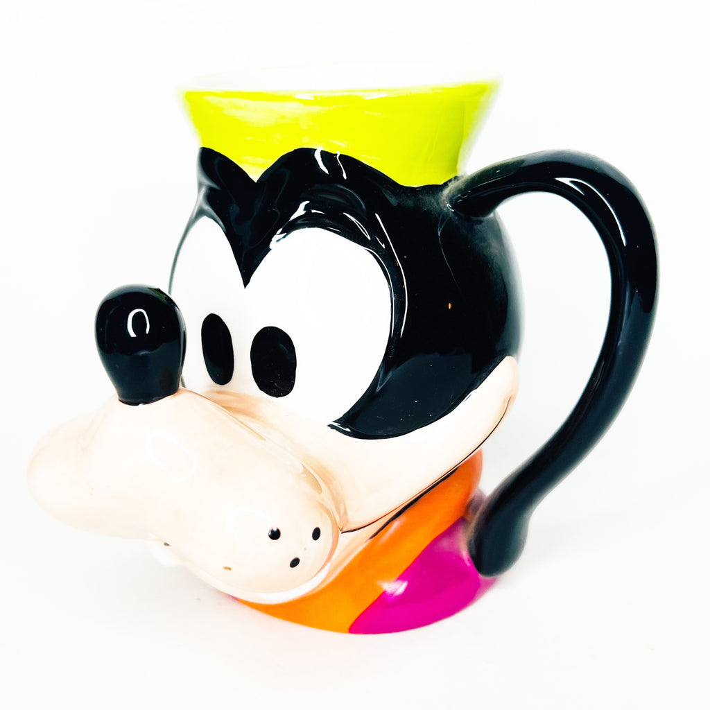 Vintage Disney Goofy Character 3D Head Mug