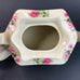 Vintage Crownford Giftware Rectangular Floral Design Teapot