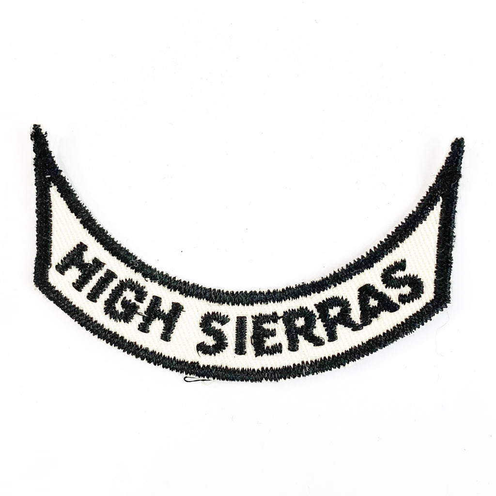 Vintage High Sierras Patch