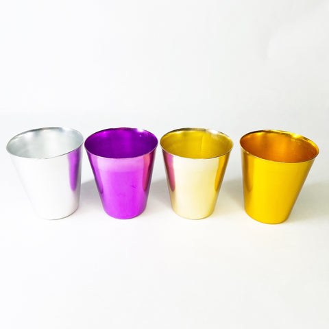 Vintage Bascal Aluminum Cups