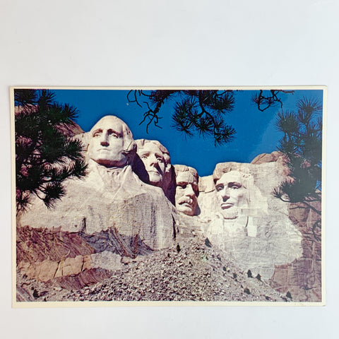 Shrine Of Democracy Mt Rushmore South Dakota Postcard