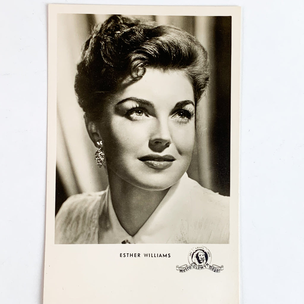 Vintage Esther Williams Movie Actress MGM Photo Postcard Unposted