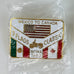 Vintage 1983 SCMA 3 Flags Classic USA CANADA MEXICO Motorcycle Biker Pin
