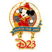 Disney D23 Bandleader Mickey Mouse Pin
