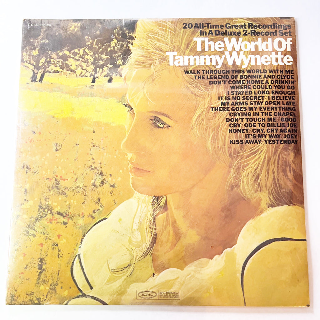 Tammy Wynette, The World Of Tammy Wynette, 1970 Double LP Record