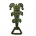 Vintage Brass Bottle Opener Lobster Jester Face