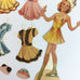 Vintage Celebrity Paper Doll 1992 Sonja Henie 11pc Lot