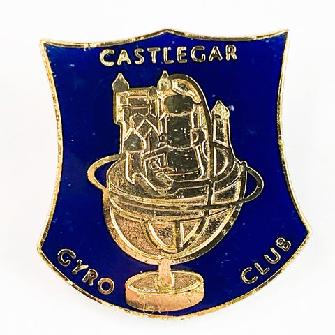 Castlegar Gyro Club Souvenir Lael Pin