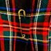 Vintage Ann Stevens Plaid Tartan Pleated Skirt