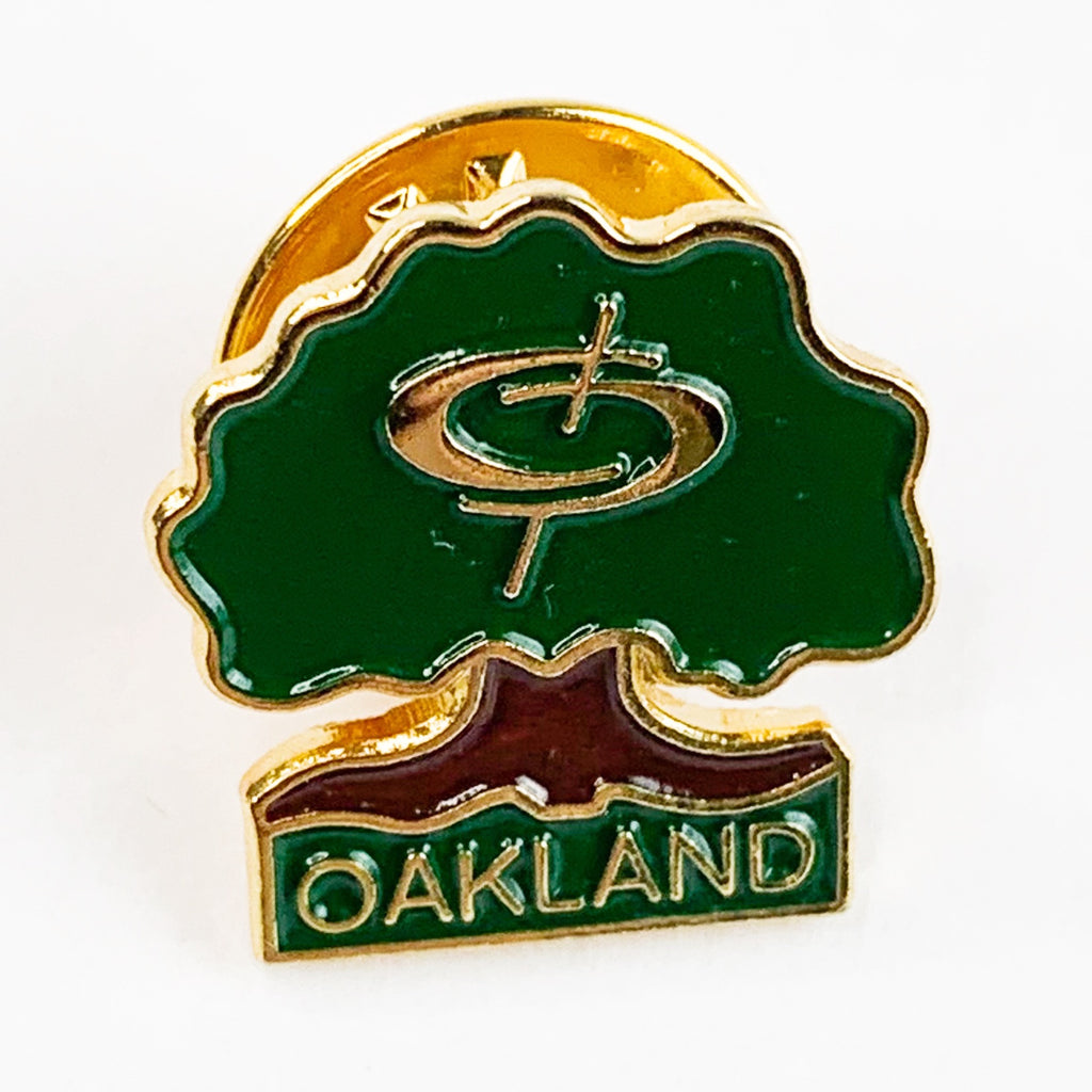 Oakland Gyro Tree Shape Lapel Hat Pin