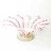Vintage AVEM Pink Twisted Design Glass Bowl