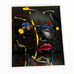 Charles Bright “Sally” Signed Artist Mirrored Glass Framed Art