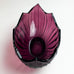 Vintage Plum Purple Heavy Glass Bowl