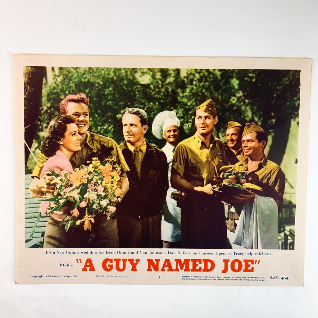1955 A Guy Named Joe Spencer Tracy MGM Irene Dunne Lobby Card #2