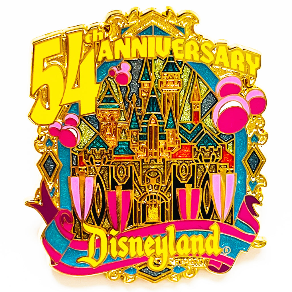 Disney DLR Cast Member Disneyland 54th Anniversary LE 750 Pin
