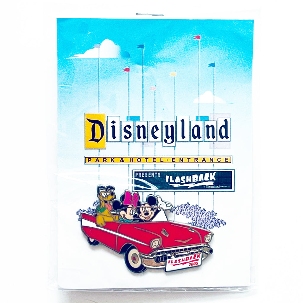 Disney DLR Cast Charity Event Flashback 2005 FAB Chevy Convertible Car Pin