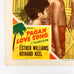 1950 Pagan Love Song MGM Technicolor Esther Willians Howard Keel Lobby Card #2