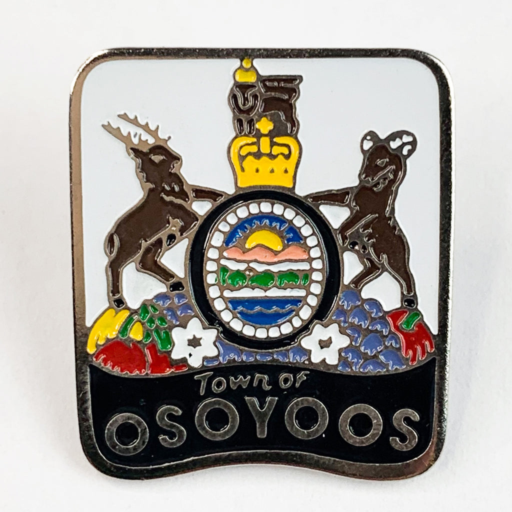 Vintage Town of Osoyoos Souvenir Collectible Lapel Pin