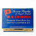 M.V. Chinook Seattle To Victoria B.C. Matchbook