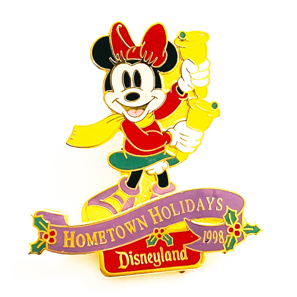 Disney Minnie Mouse Christmas Hometown Holidays 1998 Disneyland Limited Edition 1000 Pin