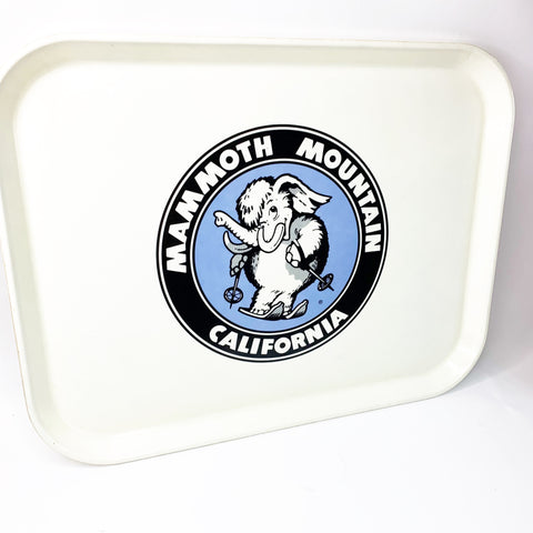 Vintage Mammoth Mountain California Serving Tray