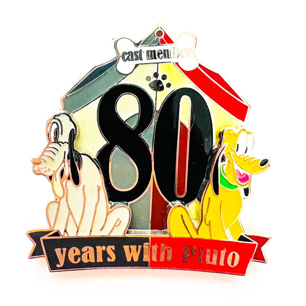 Disney Cast Exclusive 80 Years With Pluto Limited Edition 1250 Pin