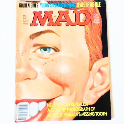 Mad Magazine June 1986  No 263  Missing Tooth