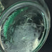 Vintage Hand Blown Glass Porron Wine Pitcher Decanter