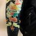 Vintage Avirex Leather Motorcycle Biker Jacket