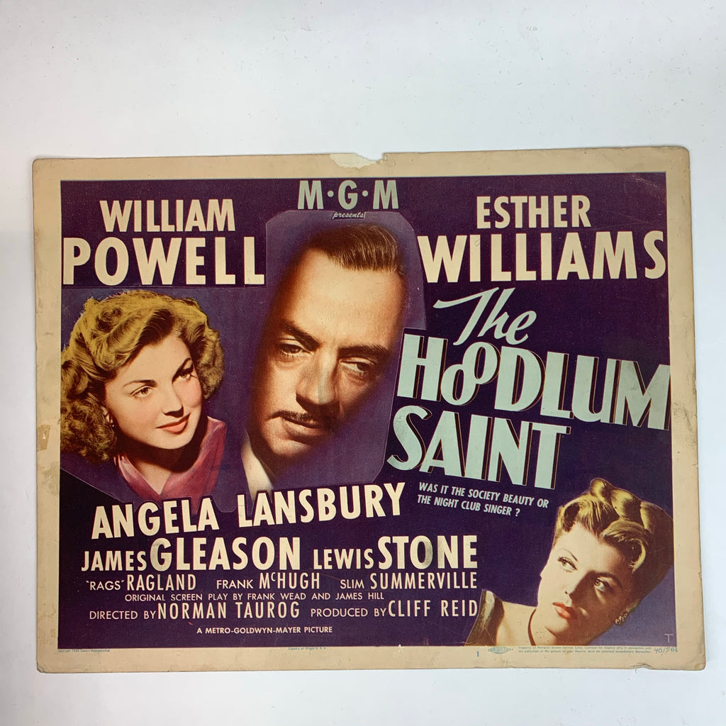 1946 MGM The Hoodlum Saint Esther Williams William Powell Lobby Card