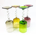 Vintage Champagne Spiral Twist Stem Drinking Glasses