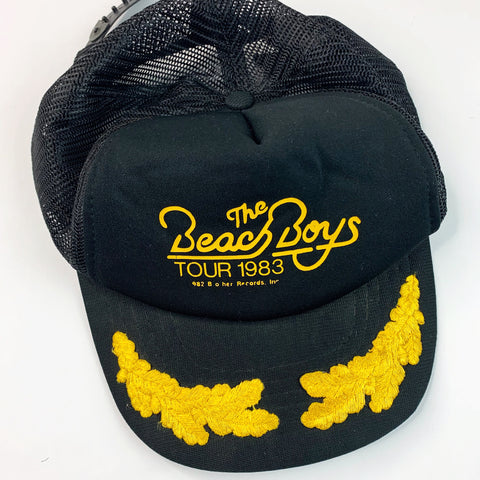 Vintage The Beach Boys 1984 Concert Tour Snapback Hat
