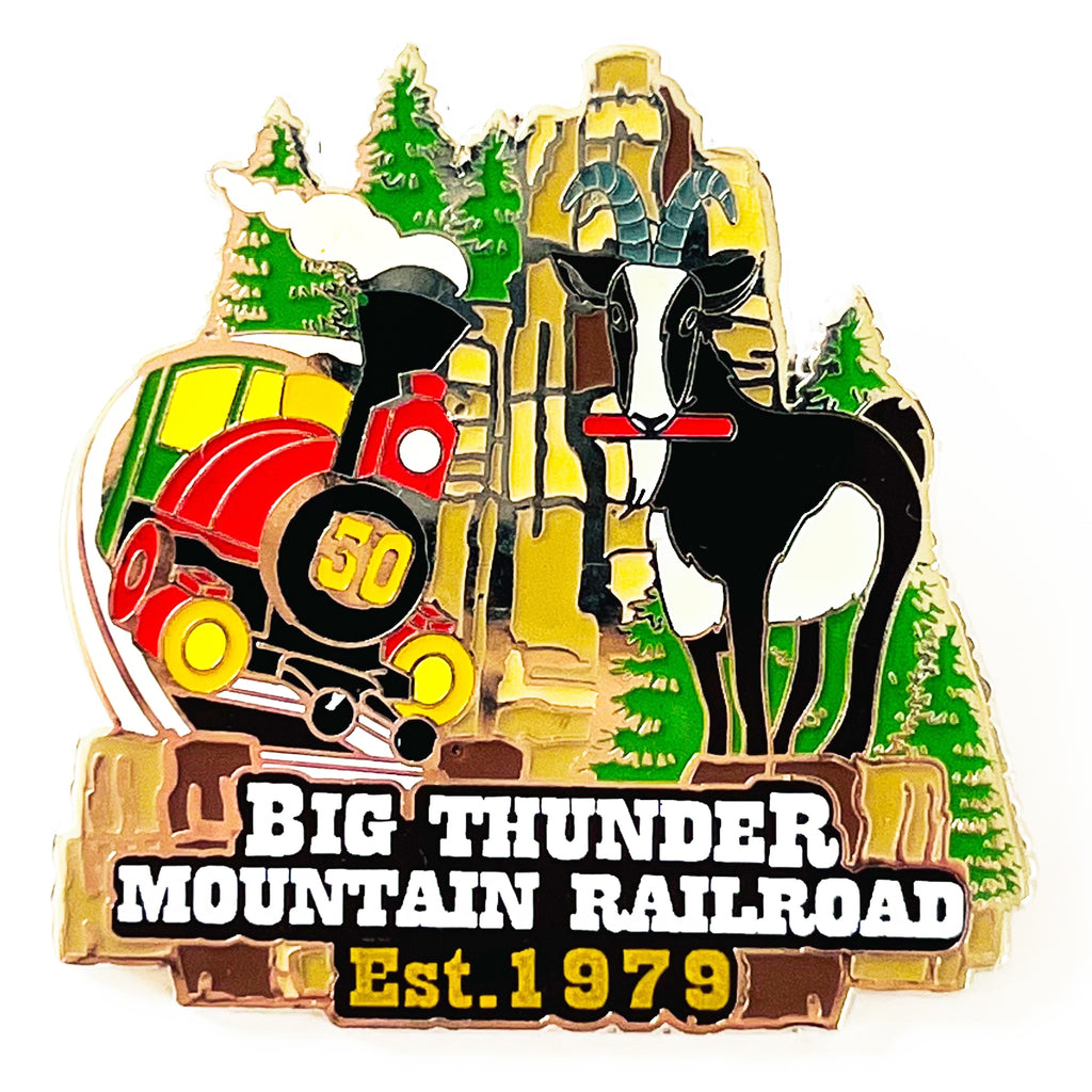 Disney Big Mountain Railroad 30th Anniversary Limited Edition 500 Pin