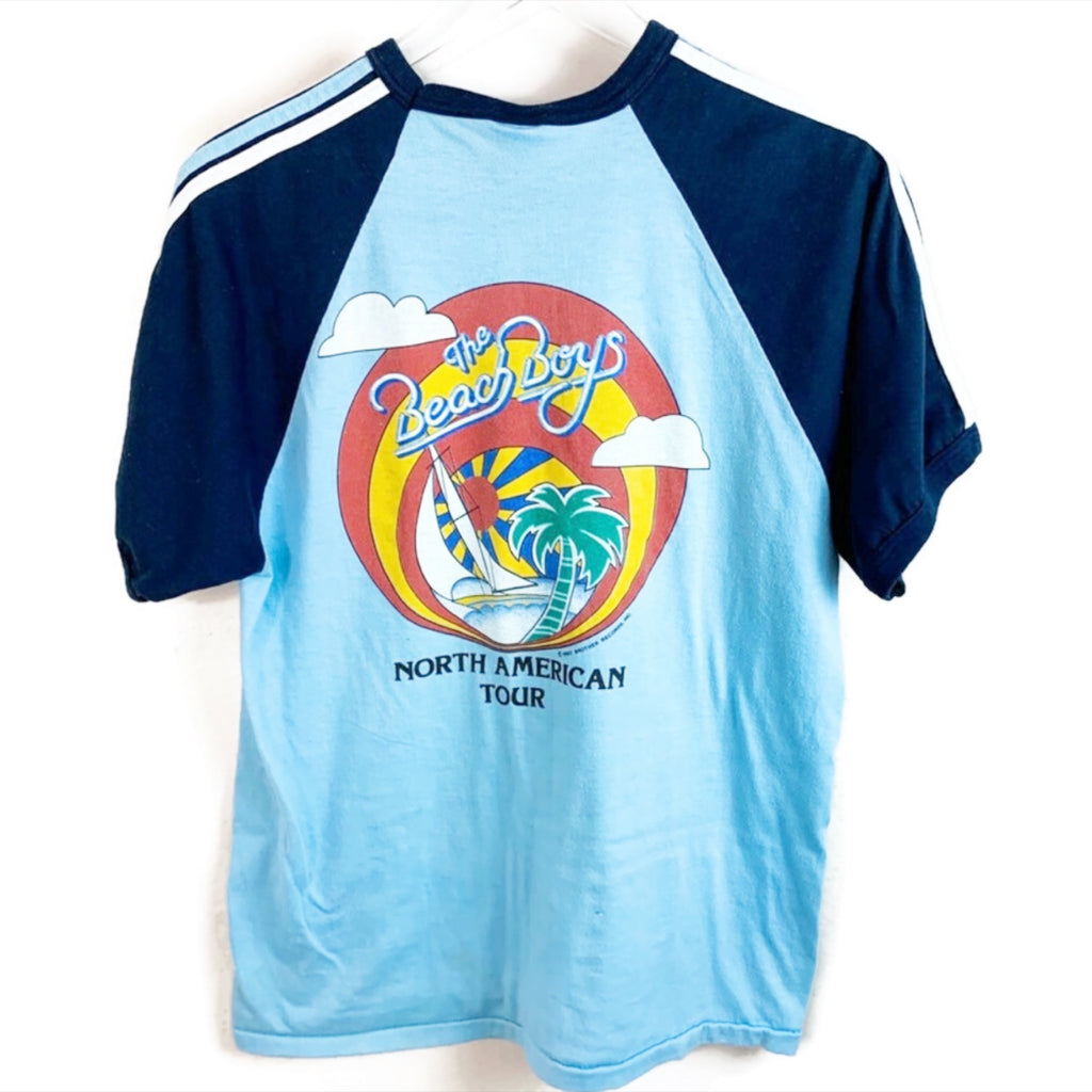 Vintage The Beach Boys 1982 North American Tour Shirt